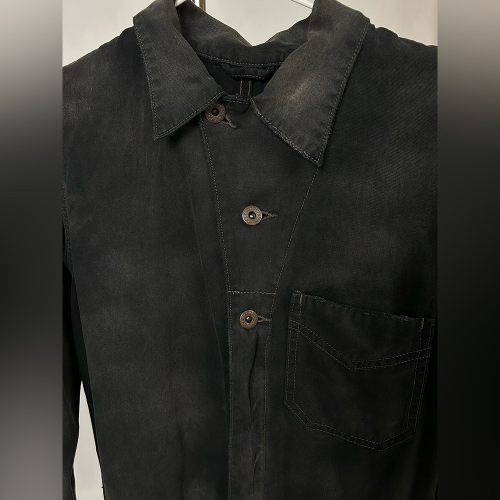 Ralph Lauren Black Jean Denim Coveralls - Picture 3 of 9